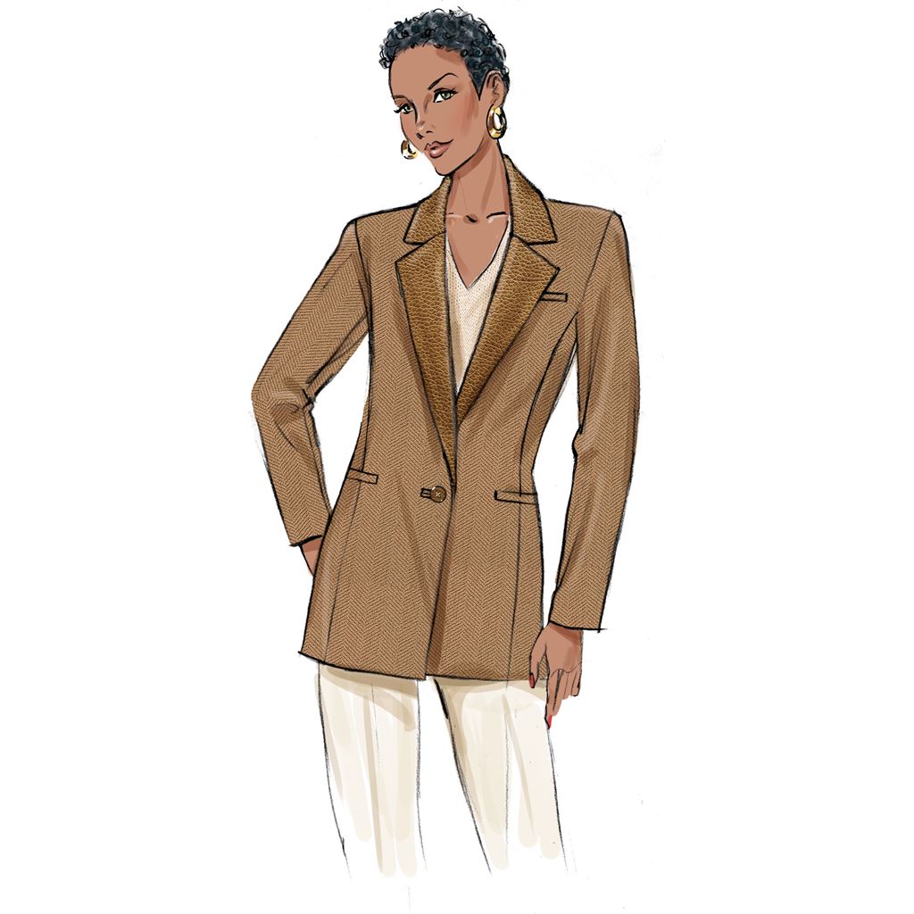 Butterick Pattern B6960 Misses Jackets 6960 Image 3 From Patternsandplains.com