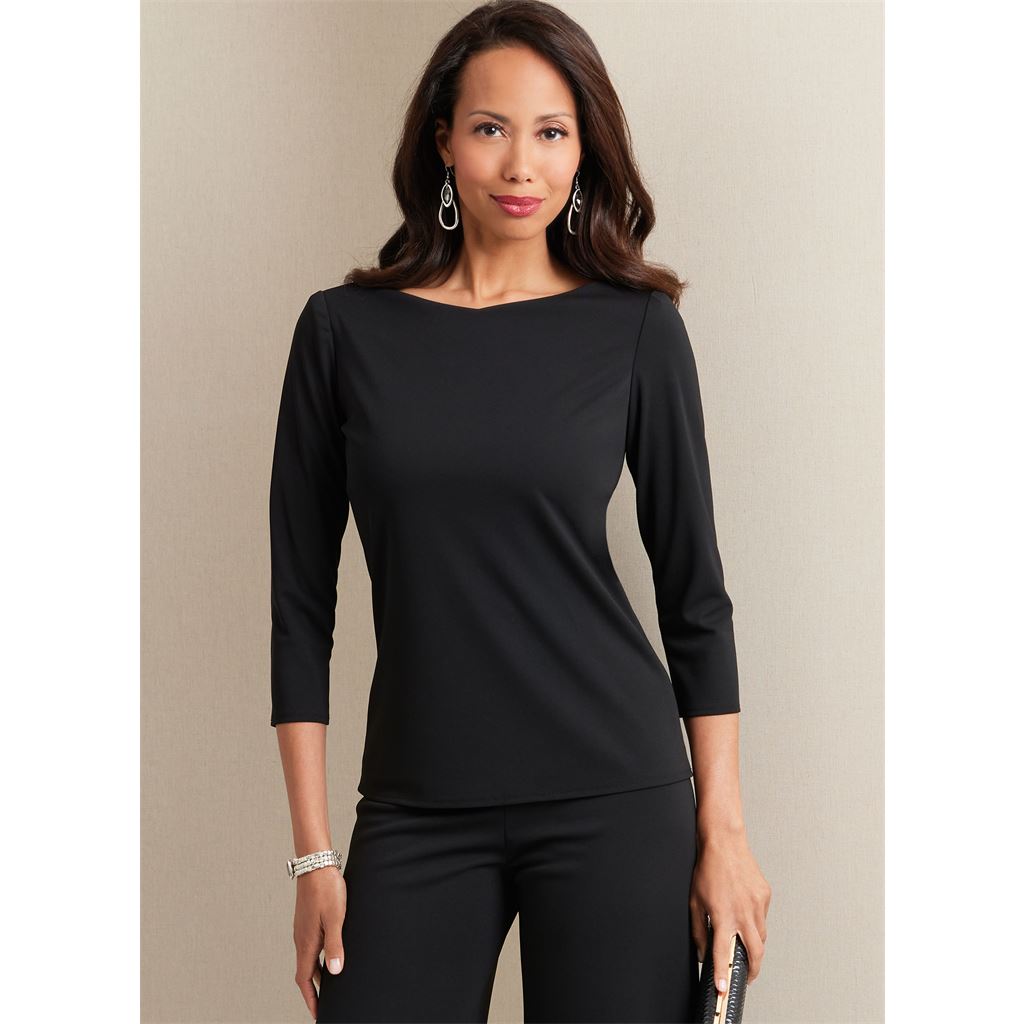 Butterick Pattern B6966 Misses Knit Tops and Pants 6966 Image 2 From Patternsandplains.com