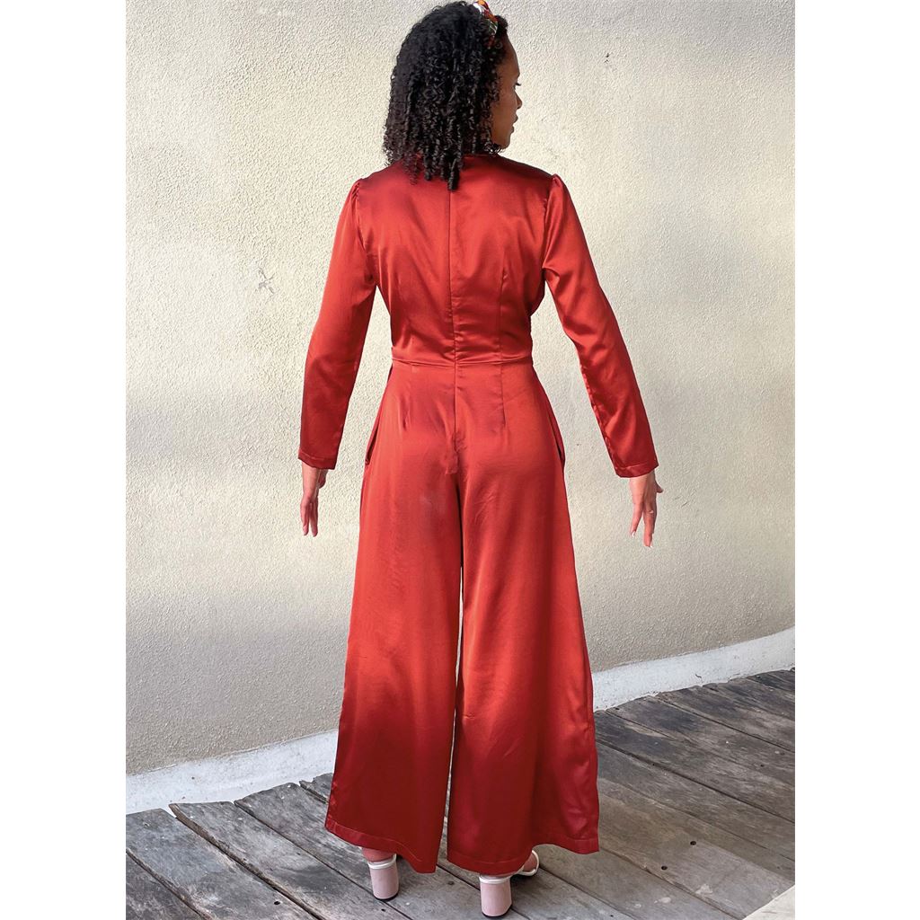 Know Me Pattern ME2008 Misses and Womens Jumpsuit by Handmade Millennial 2008 Image 6 From Patternsandplains.com