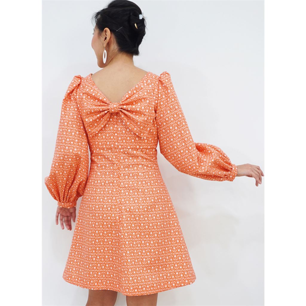 Know Me Pattern ME2021 Misses Dress by Gwen Heng 2021 Image 4 From Patternsandplains.com