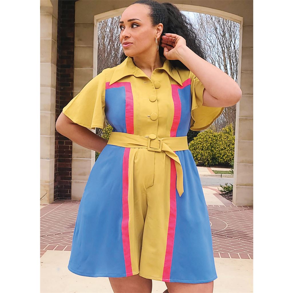 Know Me Pattern ME2027 Misses and Womens Romper and Jumpsuit 2027 Image 2 From Patternsandplains.com