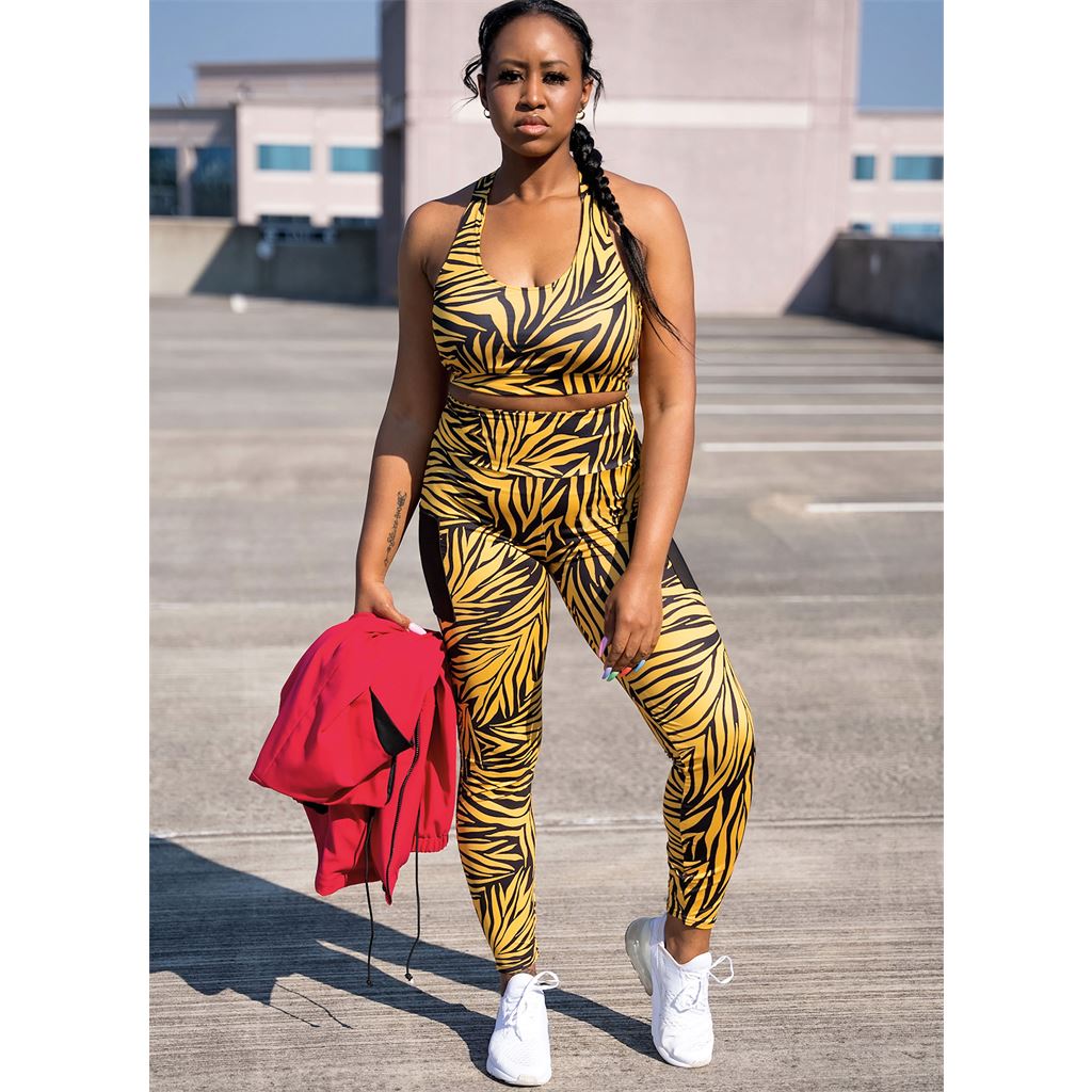 Know Me Pattern ME2051 Misses Jacket Bra Top and Leggings by Duana M. Chandler 2051 Image 3 From Patternsandplains.com