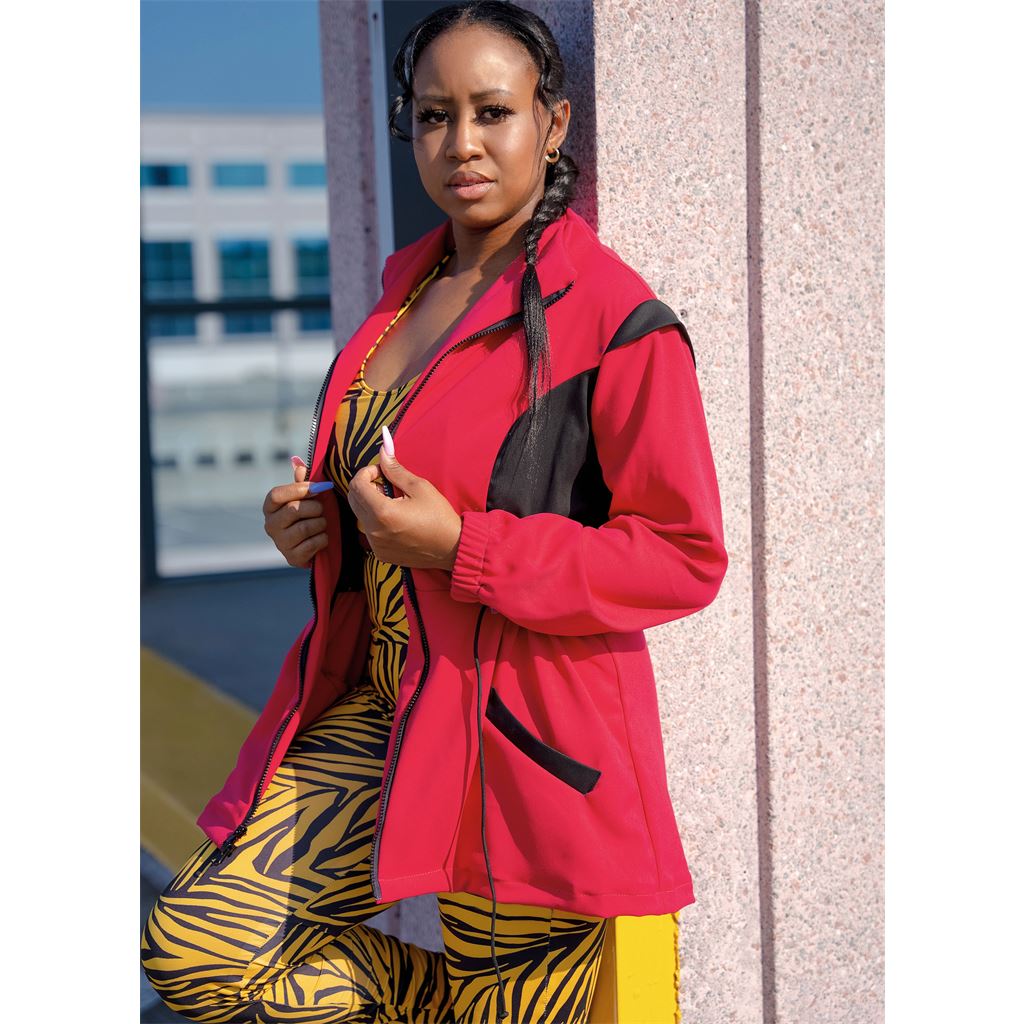 Know Me Pattern ME2051 Misses Jacket Bra Top and Leggings by Duana M. Chandler 2051 Image 5 From Patternsandplains.com