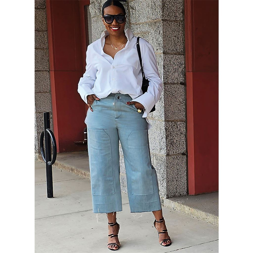 Know Me Pattern ME2052 Misses Shirt and Pants by Beaute Jadore 2052 Image 4 From Patternsandplains.com