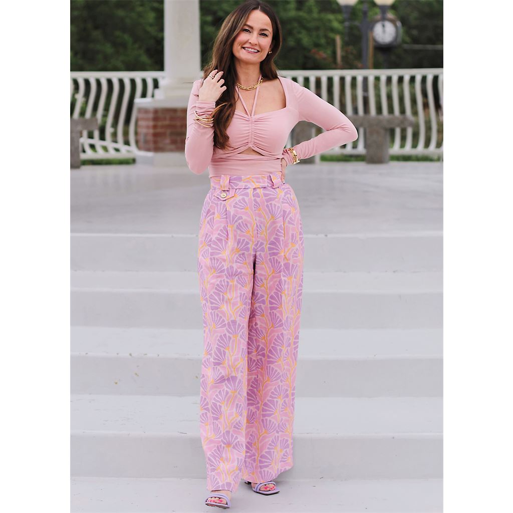 Know Me Pattern ME2053 Misses Pants and Knit Top by The Stitch Fitz 2053 Image 3 From Patternsandplains.com