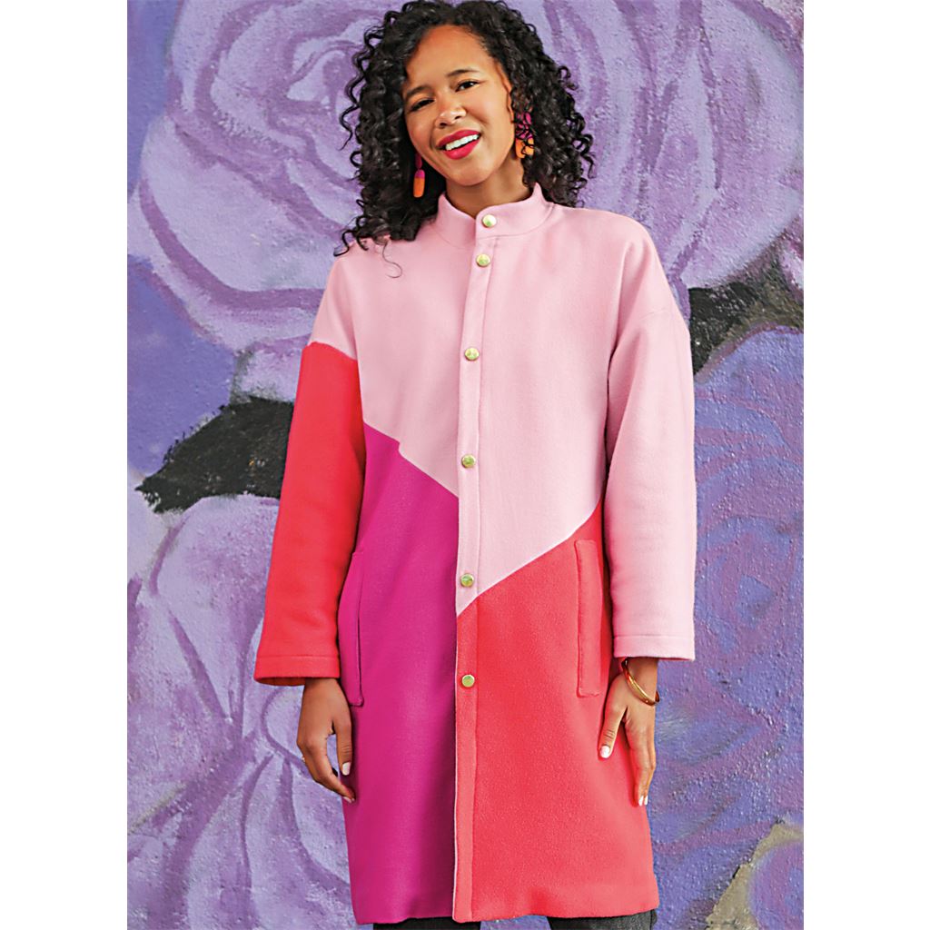 Know Me Pattern ME2058 Misses Coat by Handmade Millennial 2058 Image 2 From Patternsandplains.com