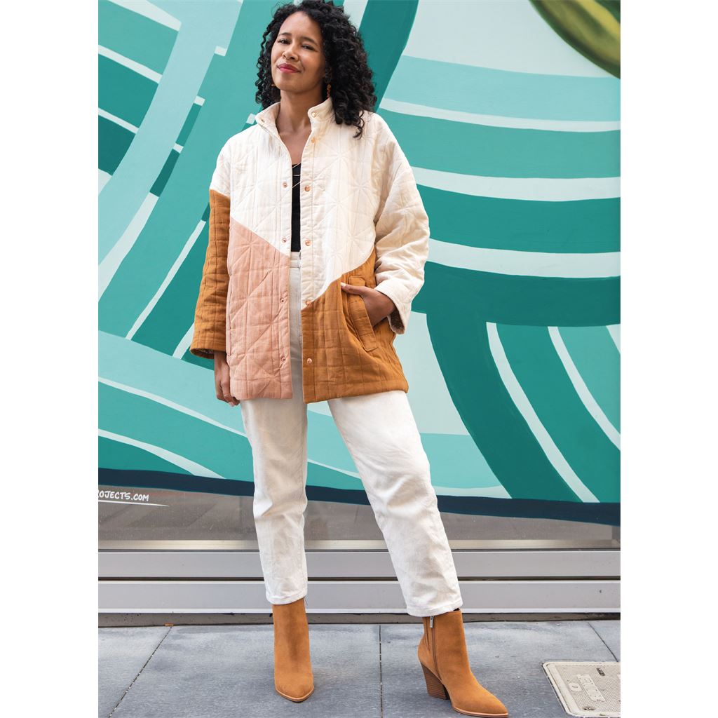 Know Me Pattern ME2058 Misses Coat by Handmade Millennial 2058 Image 4 From Patternsandplains.com