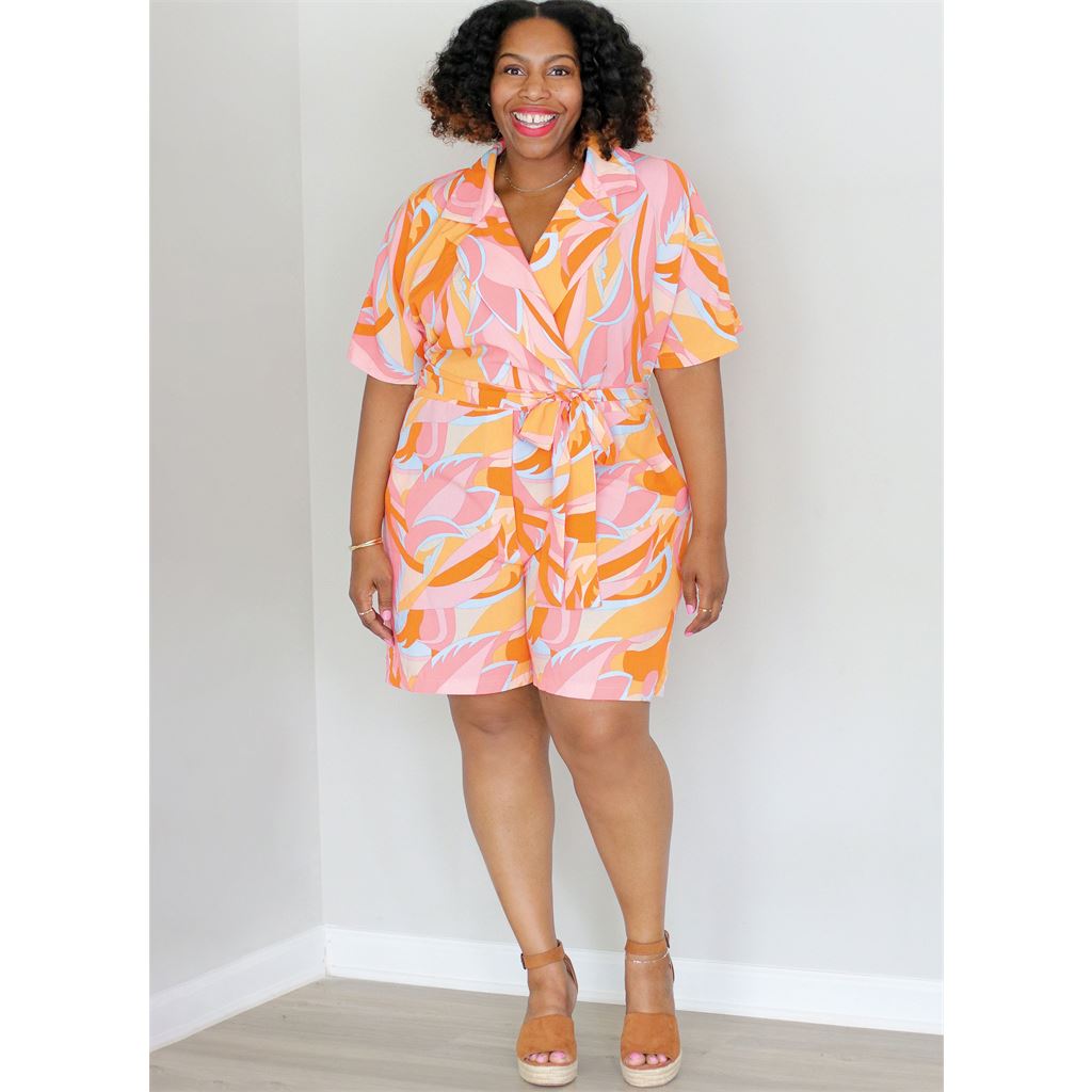 Know Me Pattern ME2063 Misses and Womens Romper and Jumpsuit by Brittany J. Jones 2063 Image 2 From Patternsandplains.com