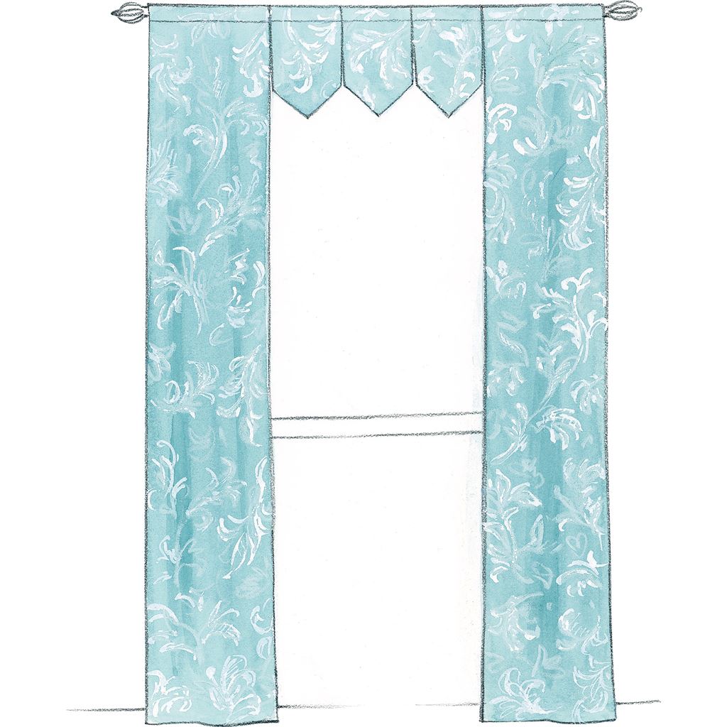 McCall's Pattern M4408 Window Essentials (Valances and Panels) 4408 Image 4 From Patternsandplains.com.jpg