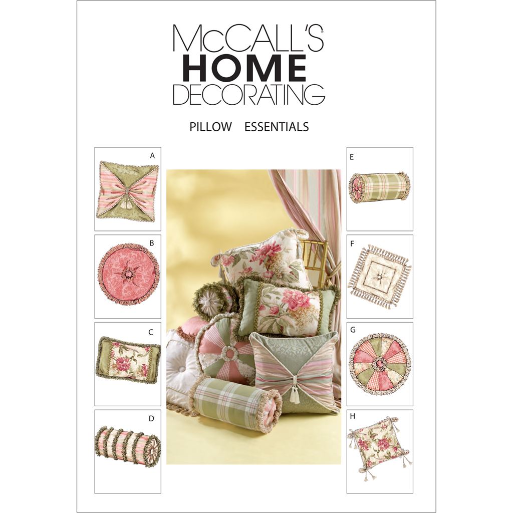 McCall's Pattern M4410 Pillow Essentials 4410 Image 1 From Patternsandplains.com