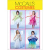 McCall's Pattern M4887 Childrens Girls Fairy Costumes 4887 Image 1 From Patternsandplains.com