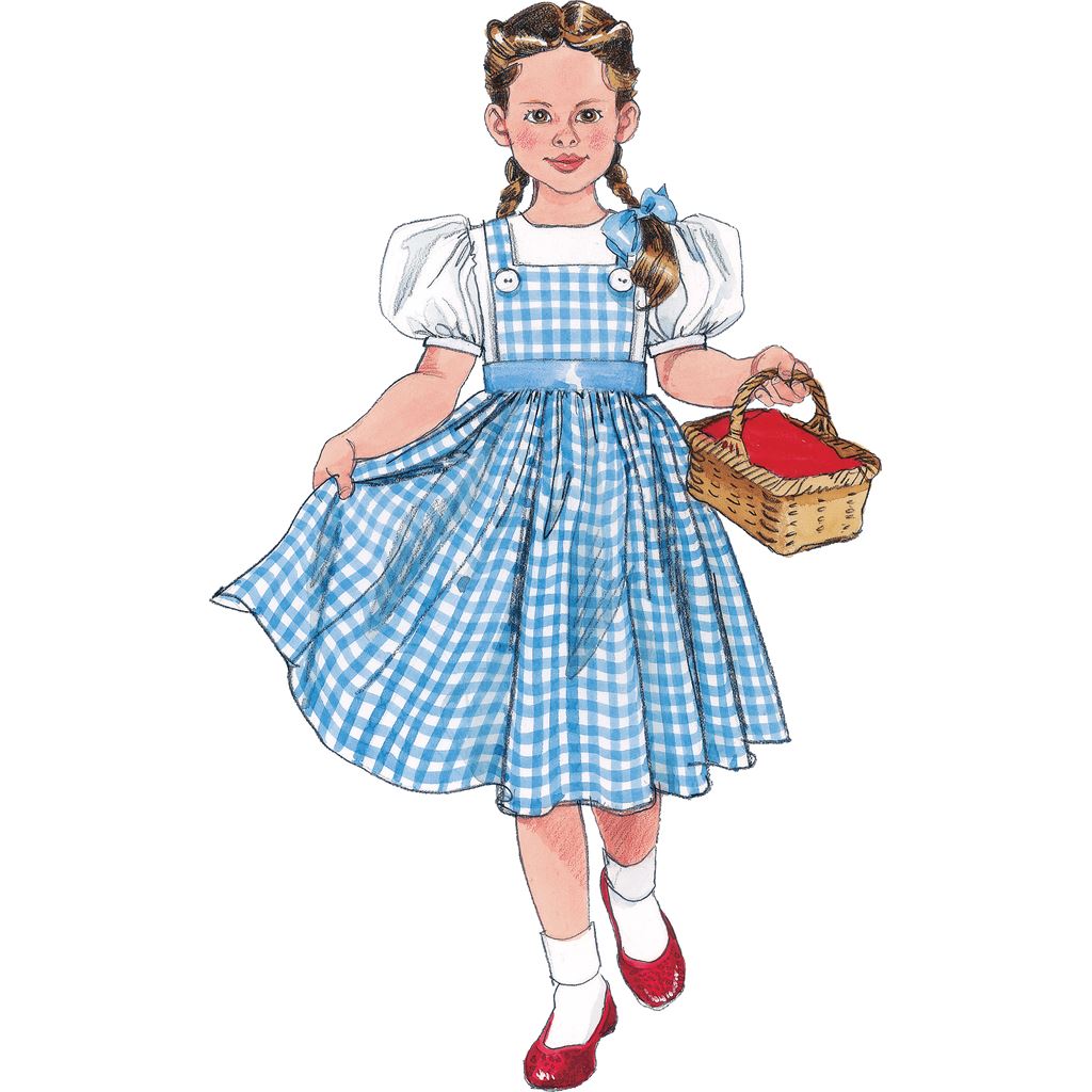 McCall's Pattern M4948 Misses Childrens Girls Costumes 4948 Image 3 From Patternsandplains.com.jpg