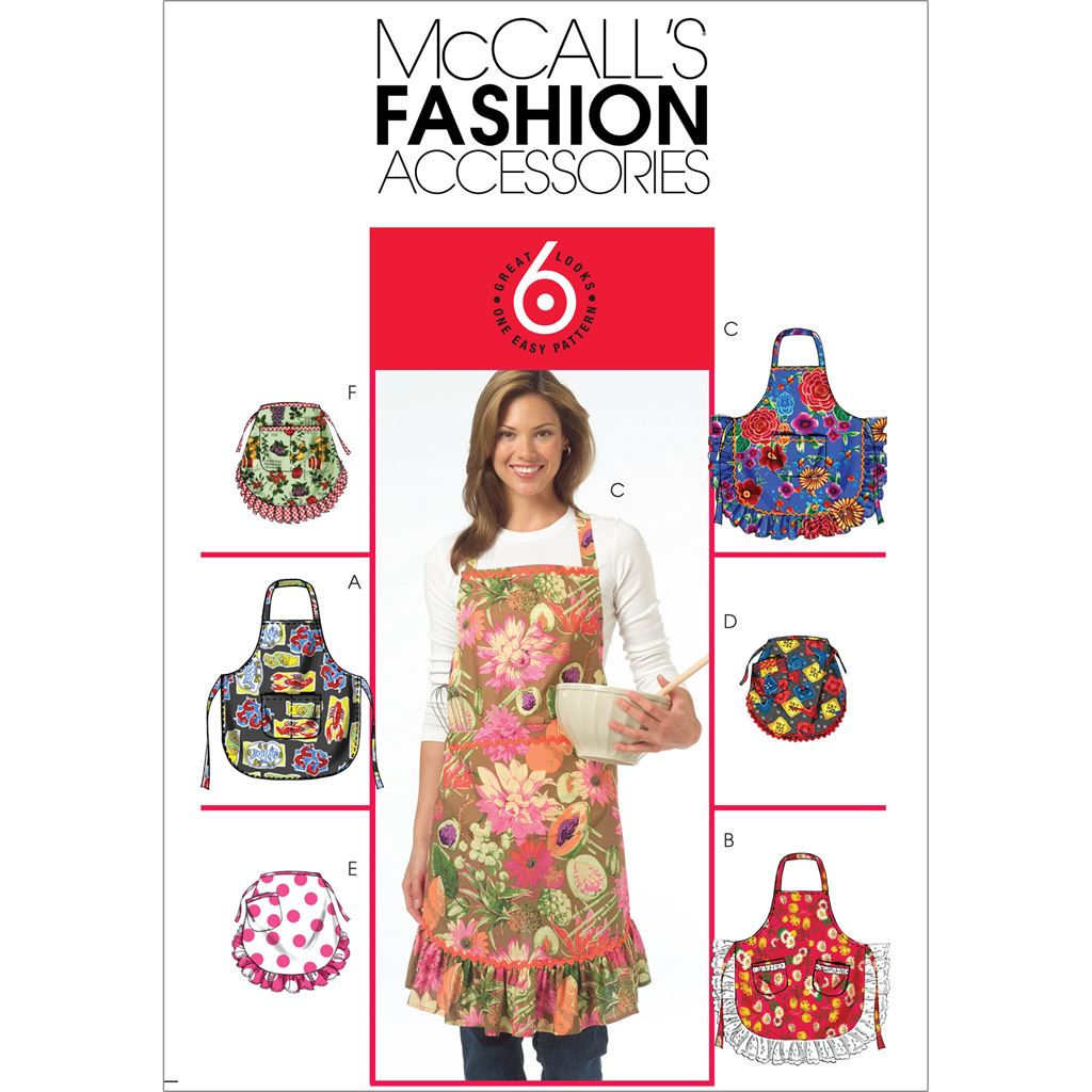 McCall's Pattern M5284 Aprons 5284 Image 1 From Patternsandplains.com