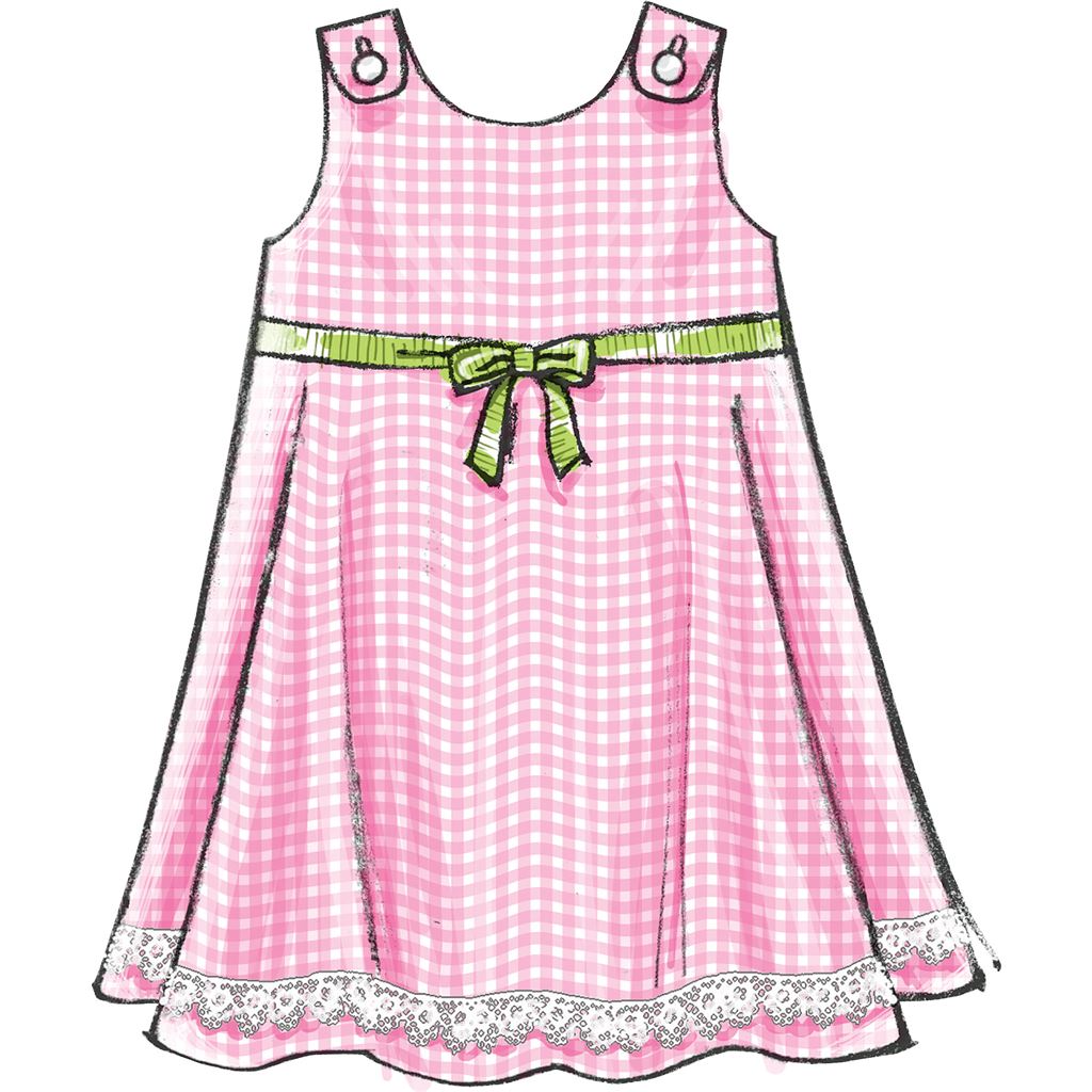 McCall's Pattern M5416 Toddlers Tops Dresses and Shorts 5416 Image 4 From Patternsandplains.com.jpg