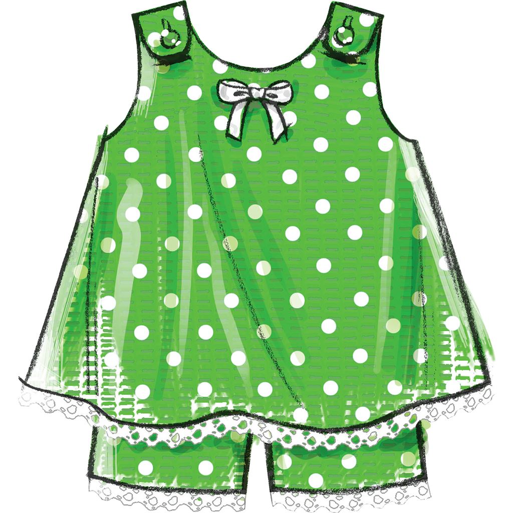 McCall's Pattern M5416 Toddlers Tops Dresses and Shorts 5416 Image 7 From Patternsandplains.com.jpg