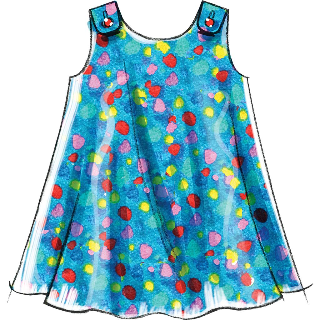 McCall's Pattern M5416 Toddlers Tops Dresses and Shorts 5416 Image 8 From Patternsandplains.com.jpg
