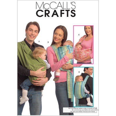 McCall's Pattern M5678 Baby Carriers 5678 Image 1 From Patternsandplains.com