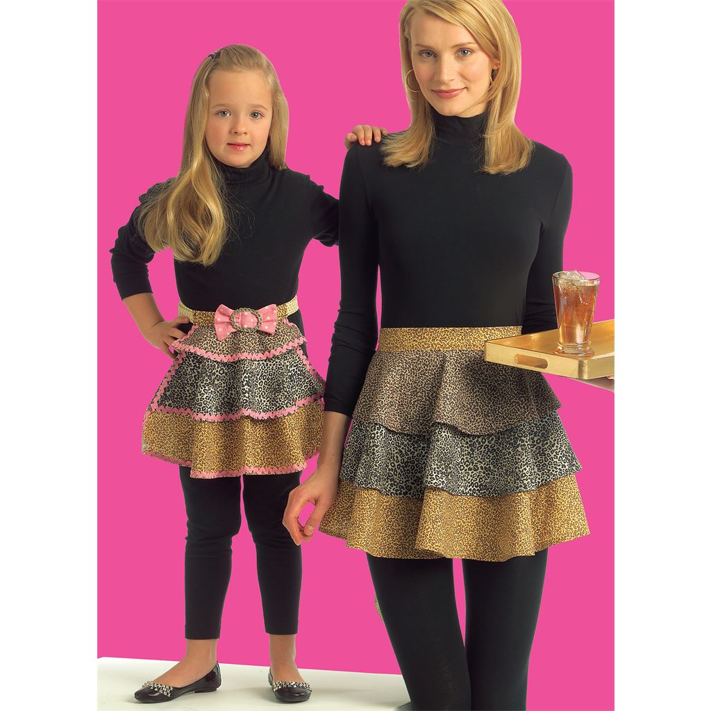 McCall's Pattern M5720 Misses Chldrens Girls Aprons 5720 Image 4 From Patternsandplains.com.jpg