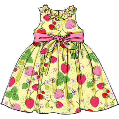 McCall's Pattern M5793 Childrens Girls Lined Dresses 5793 Image 4 From Patternsandplains.com.jpg