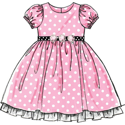 McCall's Pattern M5793 Childrens Girls Lined Dresses 5793 Image 5 From Patternsandplains.com.jpg