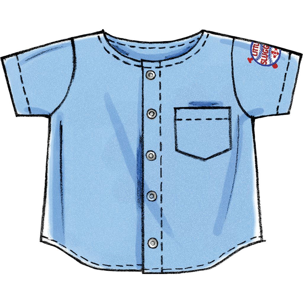 McCall's Pattern M6016 Infants Shirts Shorts And Pants 6016 Image 3 From Patternsandplains.com.jpg