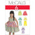 McCall's Pattern M6017 Toddlers Childrens Tops Dresses Shorts And Pants 6017 Image 1 From Patternsandplains.com