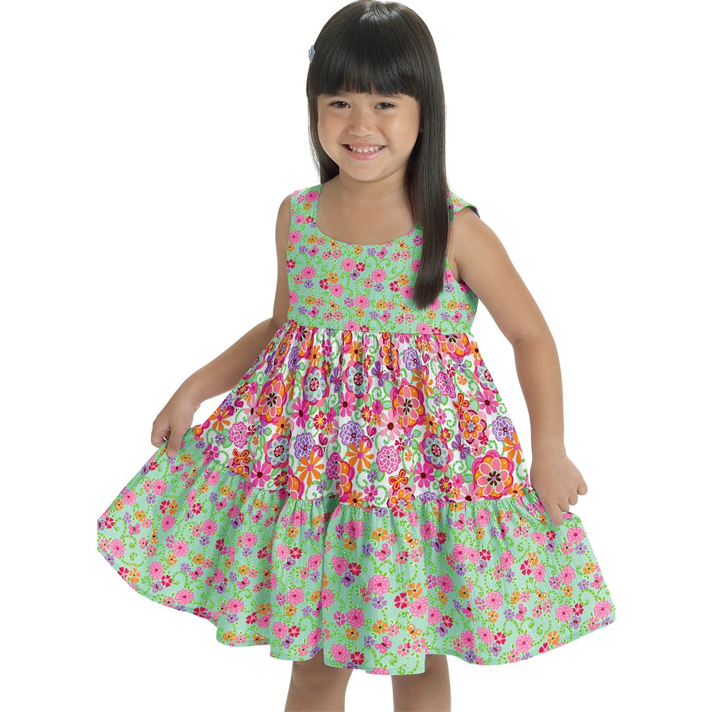 McCall's Pattern M6017 Toddlers Childrens Tops Dresses Shorts And Pants 6017 Image 2 From Patternsandplains.com.jpg