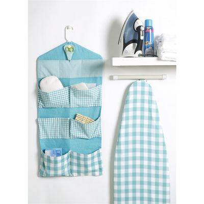 McCall's Pattern M6051 Apron Ironing Board Cover Organizer Bins Hanger Cover Clothespin Holder Banner and Scissor Caddy 6051 Image 4 From Patternsandplains.com.jpg