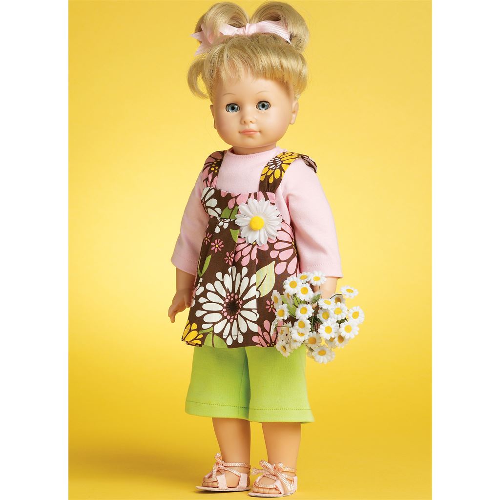 McCall's Pattern M6137 Doll Clothes For 18 (46cm) Doll 6137 Image 3 From Patternsandplains.com.jpg