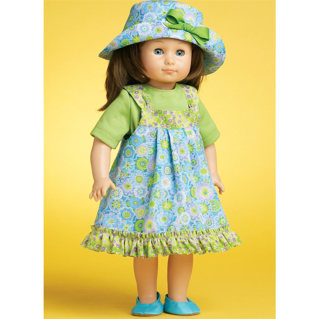 McCall's Pattern M6137 Doll Clothes For 18 (46cm) Doll 6137 Image 4 From Patternsandplains.com.jpg