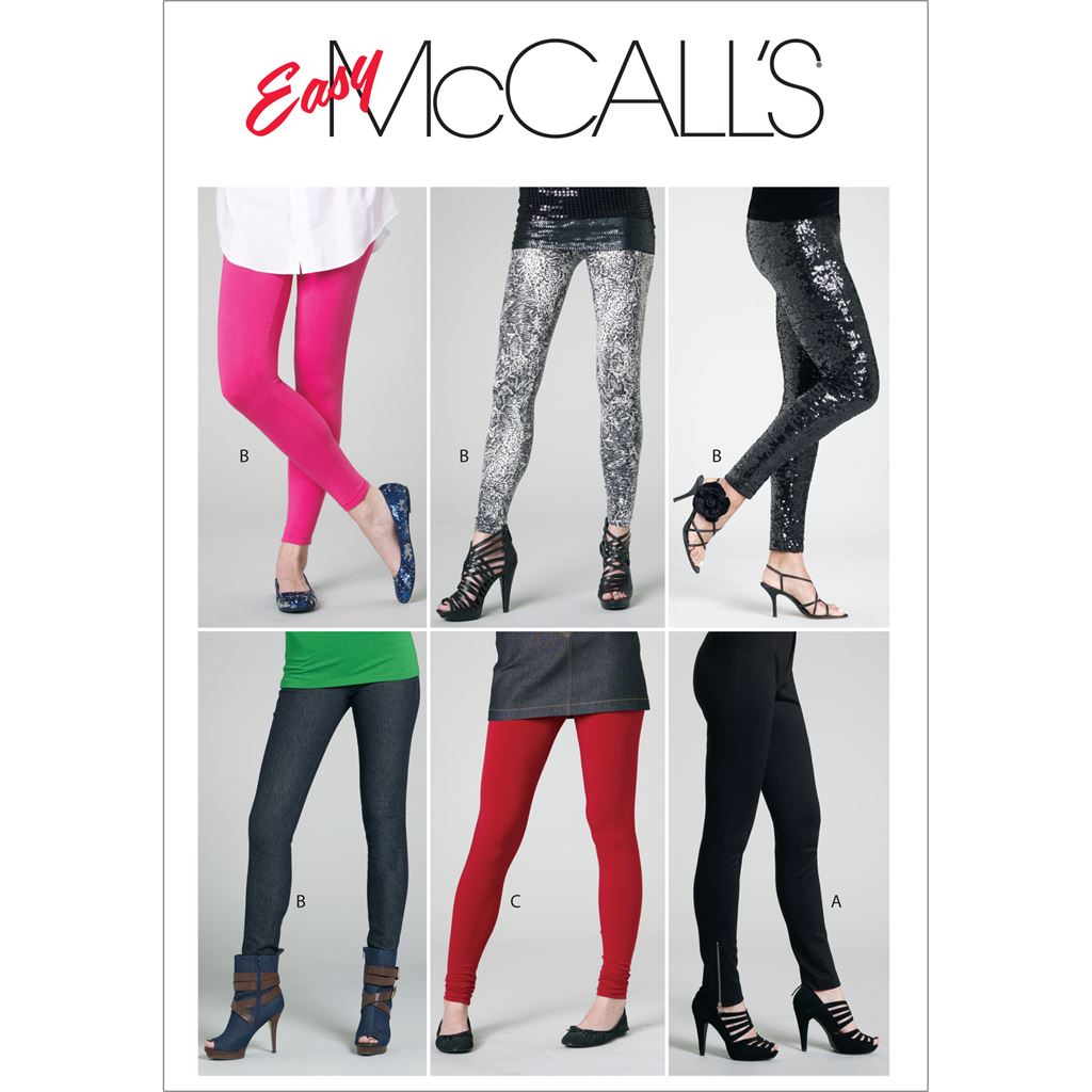 McCall's Pattern M6173 Misses Miss Petite Pants and Leggings 6173 Image 1 From Patternsandplains.com