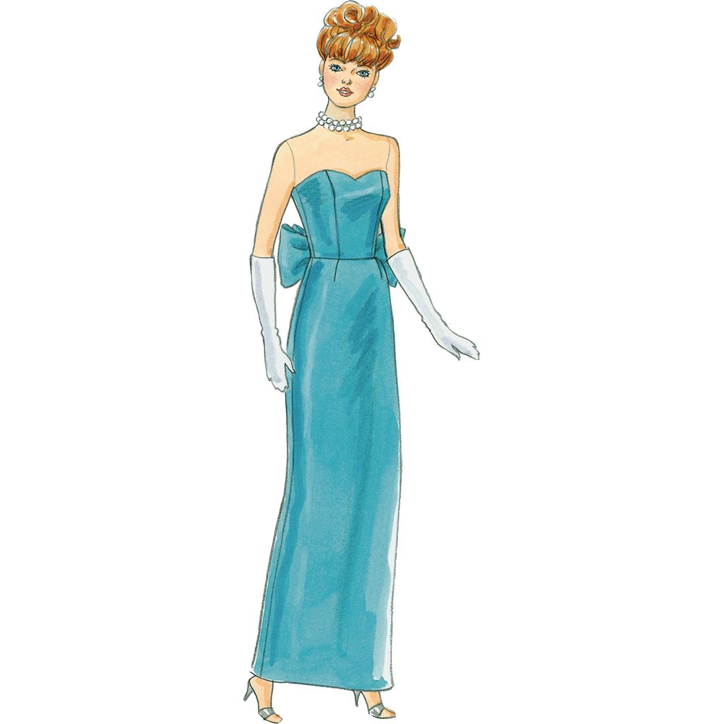 McCall's Pattern M6258 Fashion Clothes For 11and a half Doll 6258 Image 3 From Patternsandplains.com.jpg