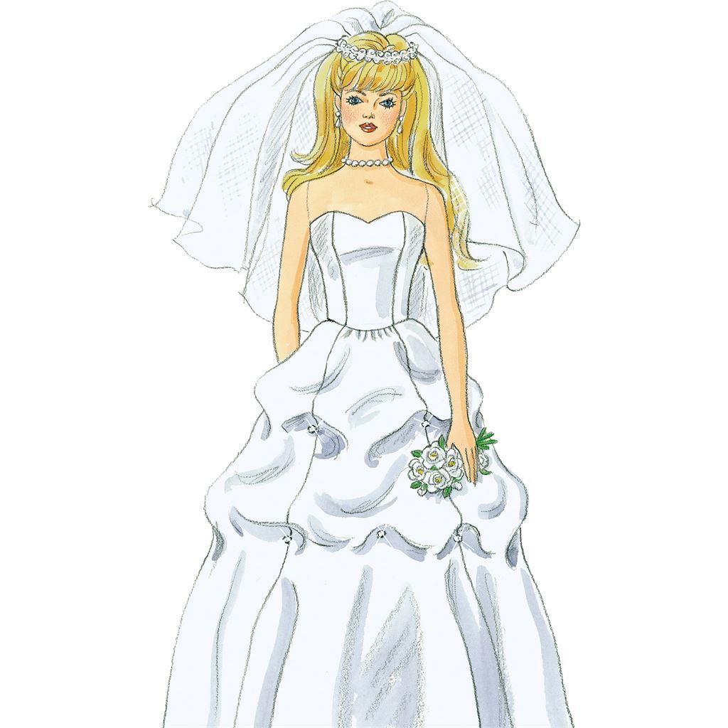 McCall's Pattern M6258 Fashion Clothes For 11and a half Doll 6258 Image 4 From Patternsandplains.com.jpg