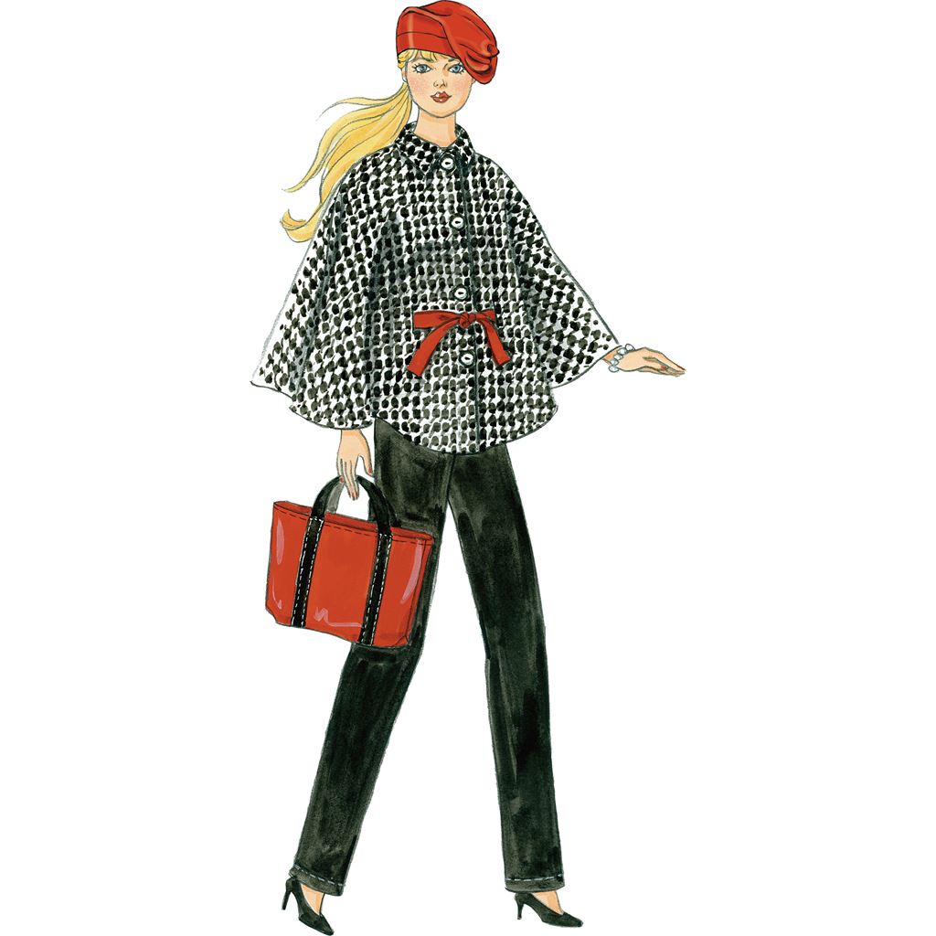 McCall's Pattern M6258 Fashion Clothes For 11and a half Doll 6258 Image 7 From Patternsandplains.com.jpg