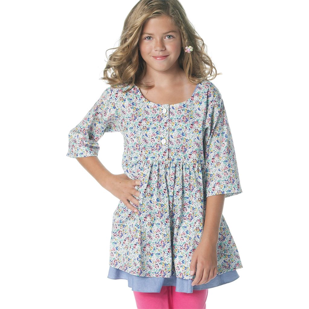 McCall's Pattern M6275 Girls Girls Plus Dresses Scarf and Leggings 6275 Image 3 From Patternsandplains.com.jpg