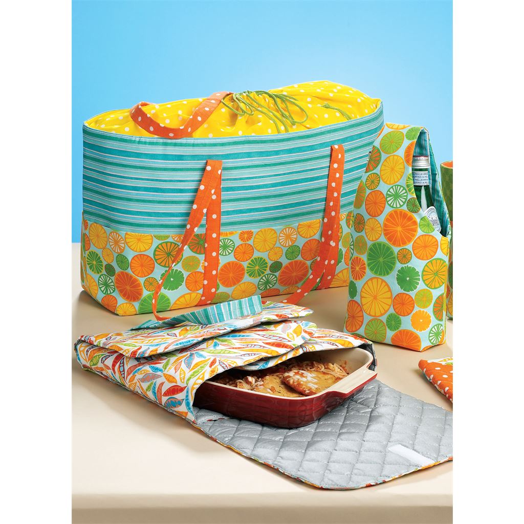 McCall's Pattern M6338 Carriers Hot Pad and Picnic Totes 6338 Image 2 From Patternsandplains.com.jpg