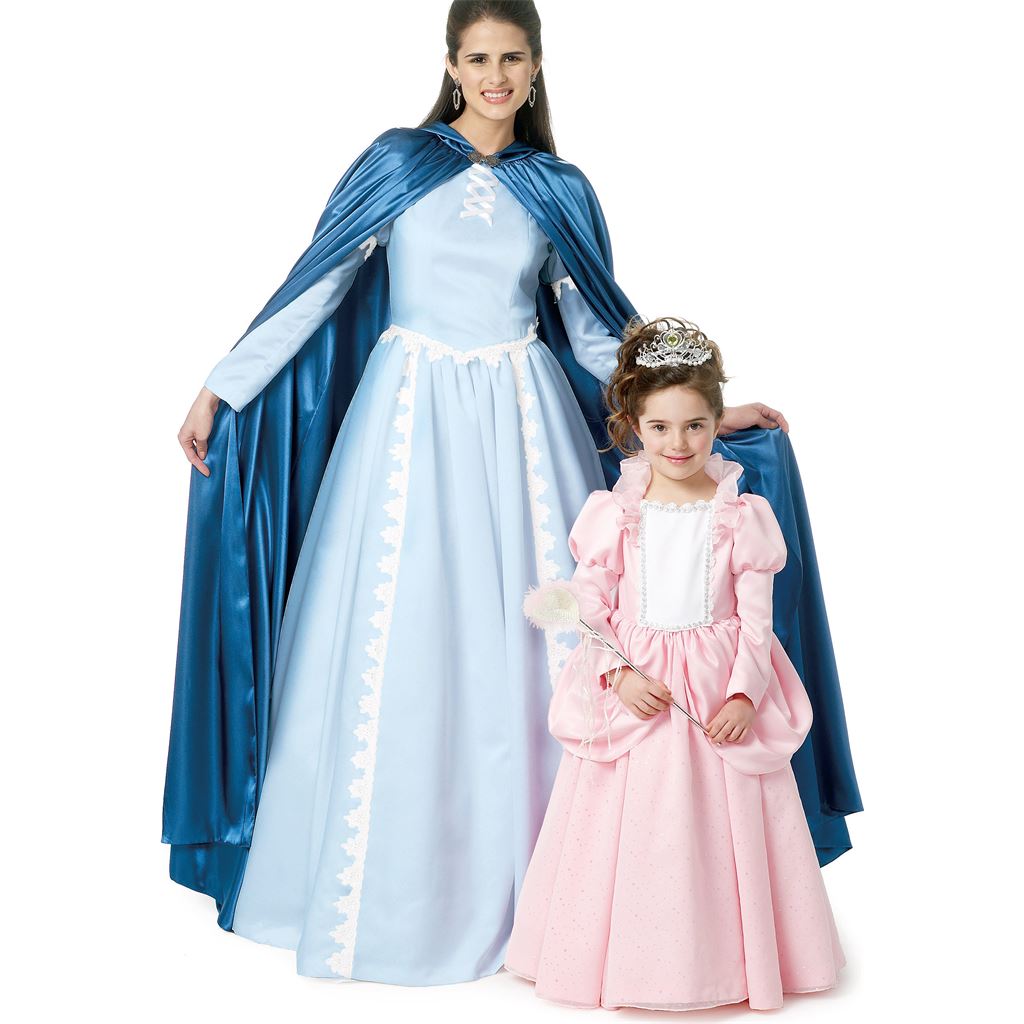 McCall's Pattern M6420 Misses Childrens Girls Costumes 6420 Image 6 From Patternsandplains.com.jpg