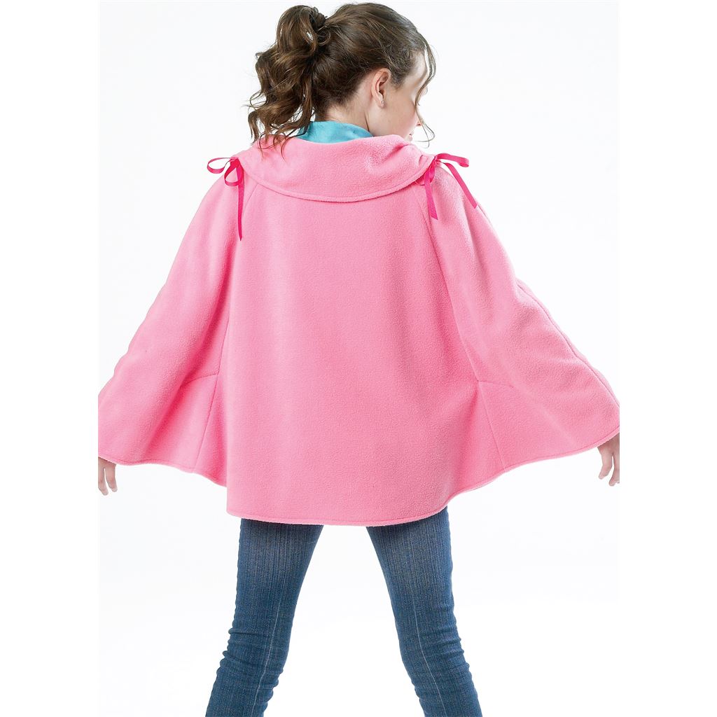 McCall's Pattern M6431 Childrens Girls Ponchos 6431 Image 11 From Patternsandplains.com.jpg
