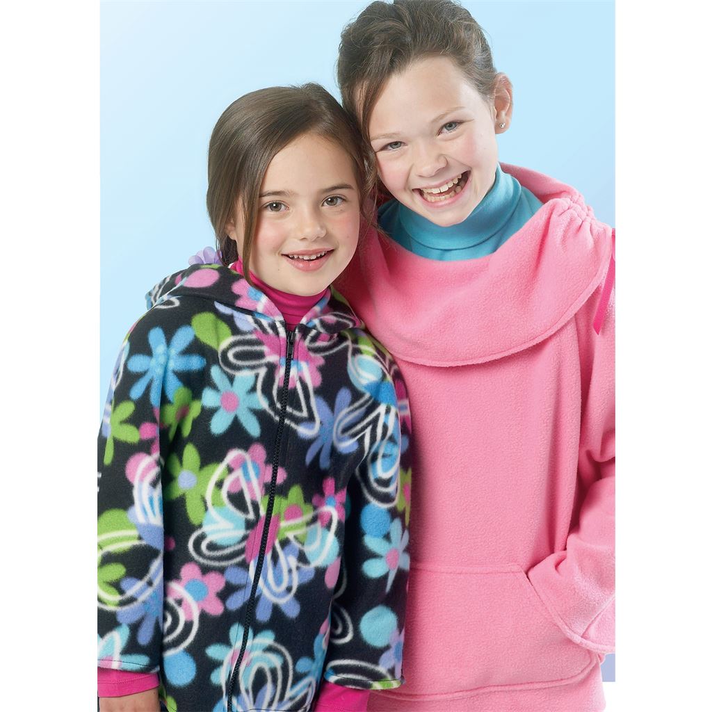 McCall's Pattern M6431 Childrens Girls Ponchos 6431 Image 5 From Patternsandplains.com.jpg