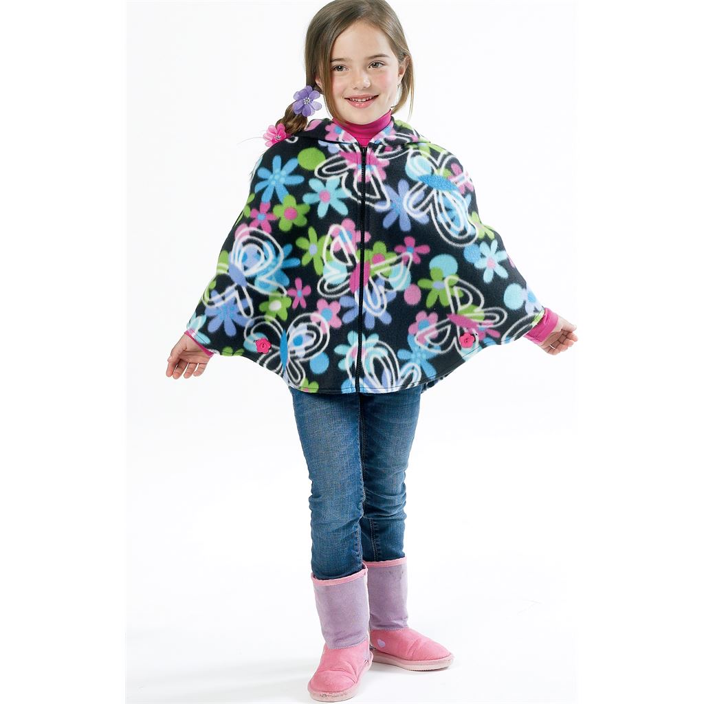 McCall's Pattern M6431 Childrens Girls Ponchos 6431 Image 6 From Patternsandplains.com.jpg