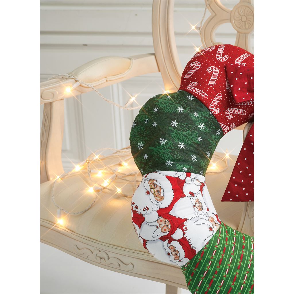 McCall's Pattern M6453 Ornaments Wreath Tree Skirt and Stocking 6453 Image 4 From Patternsandplains.com.jpg