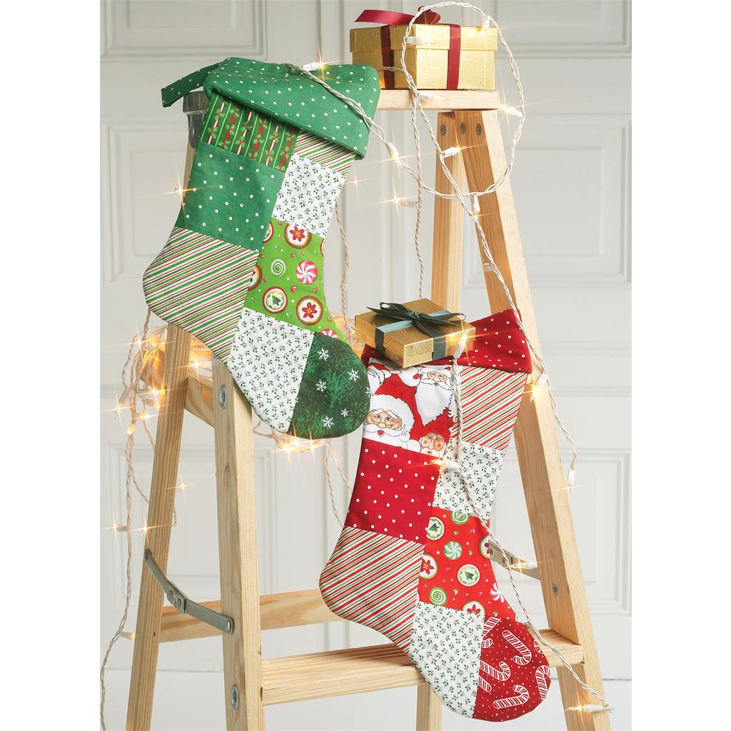 McCall's Pattern M6453 Ornaments Wreath Tree Skirt and Stocking 6453 Image 5 From Patternsandplains.com.jpg