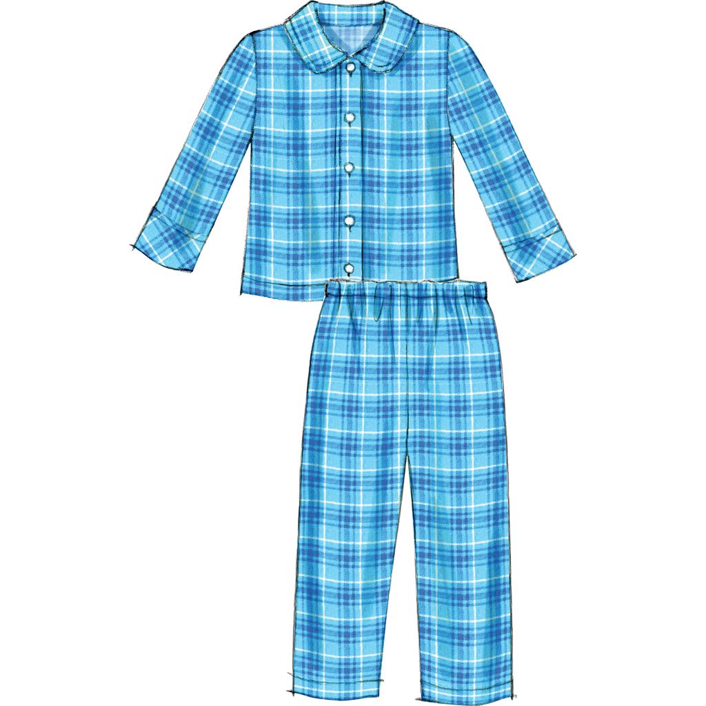 McCall's Pattern M6458 Toddlers Childrens Tops and Pants 6458 Image 8 From Patternsandplains.com.jpg