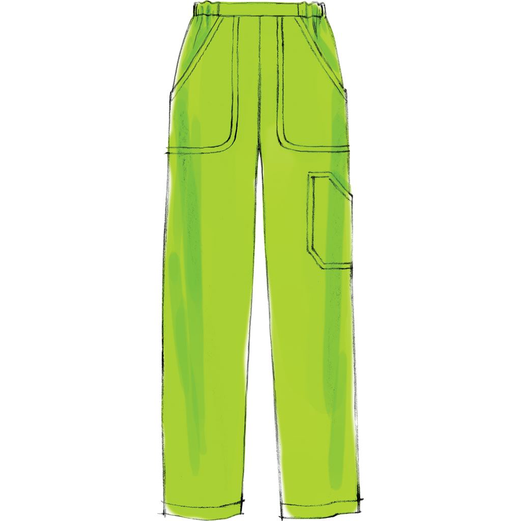 McCall's Pattern M6473 Misses Womens Tops and Pants 6473 Image 3 From Patternsandplains.com.jpg