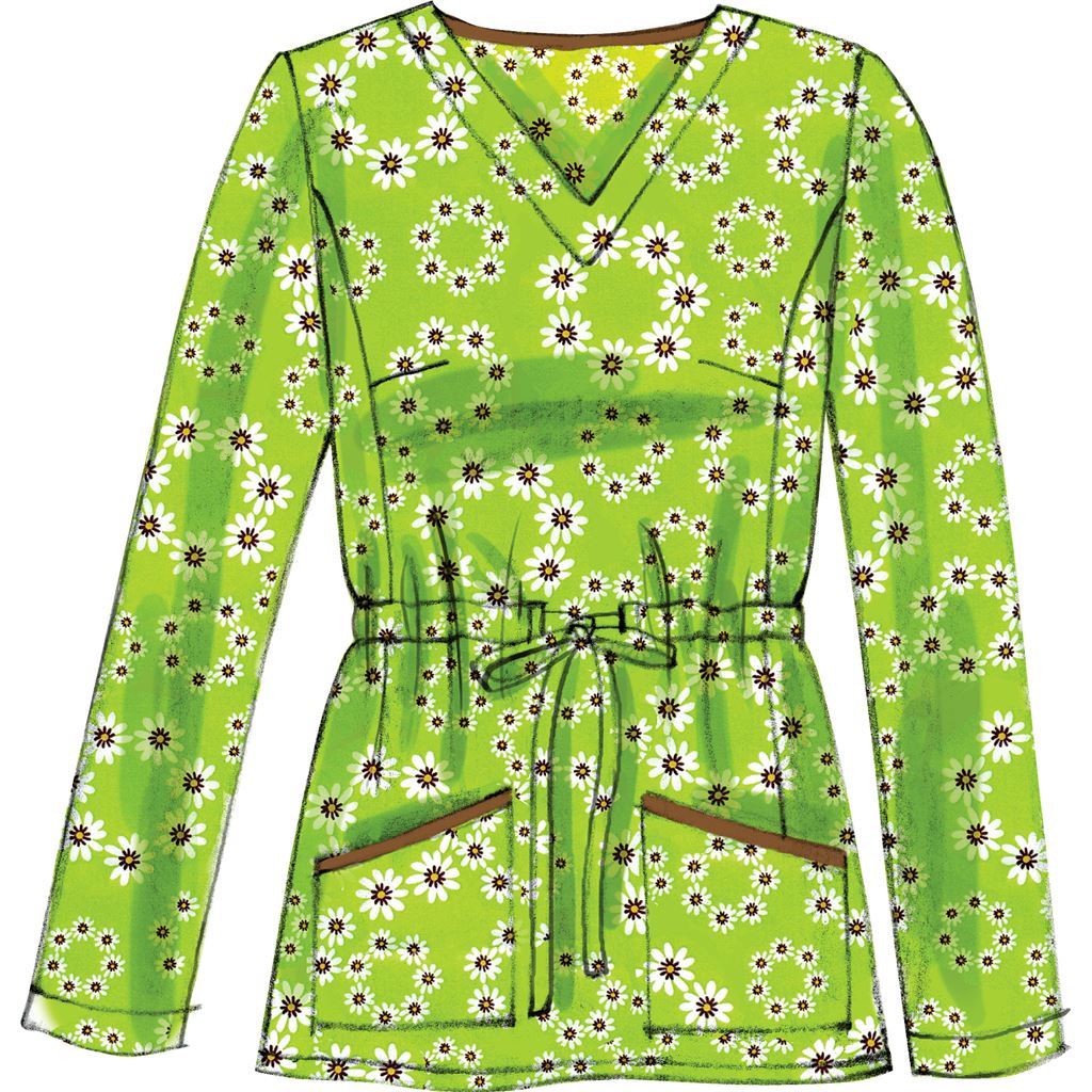 McCall's Pattern M6473 Misses Womens Tops and Pants 6473 Image 5 From Patternsandplains.com.jpg