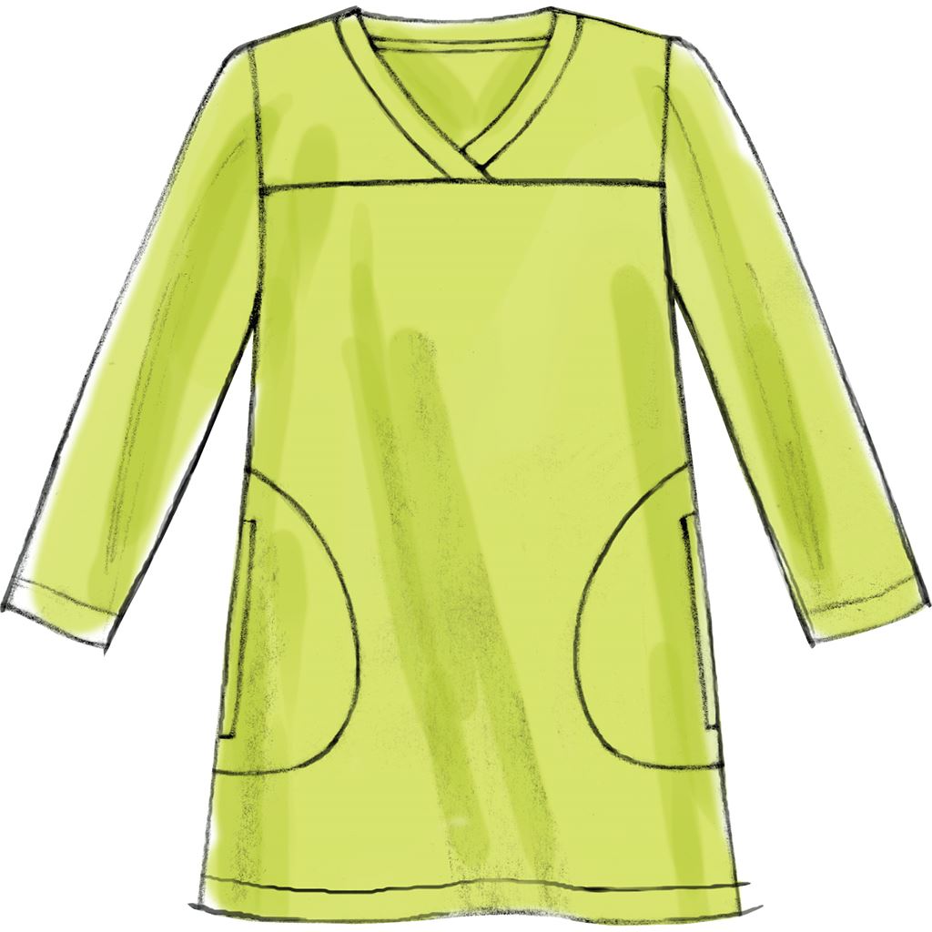 McCall's Pattern M6474 Misses Womens Top Tunic Gowns and Pants 6474 Image 5 From Patternsandplains.com.jpg