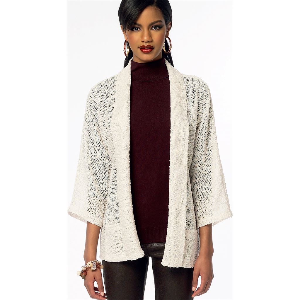 McCall's Pattern M6802 Misses Womens Cardigans 6802 Image 2 From Patternsandplains.com.jpg