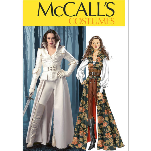 McCall's Pattern M6819 Misses' Costumes 6819 - Patterns and Plains