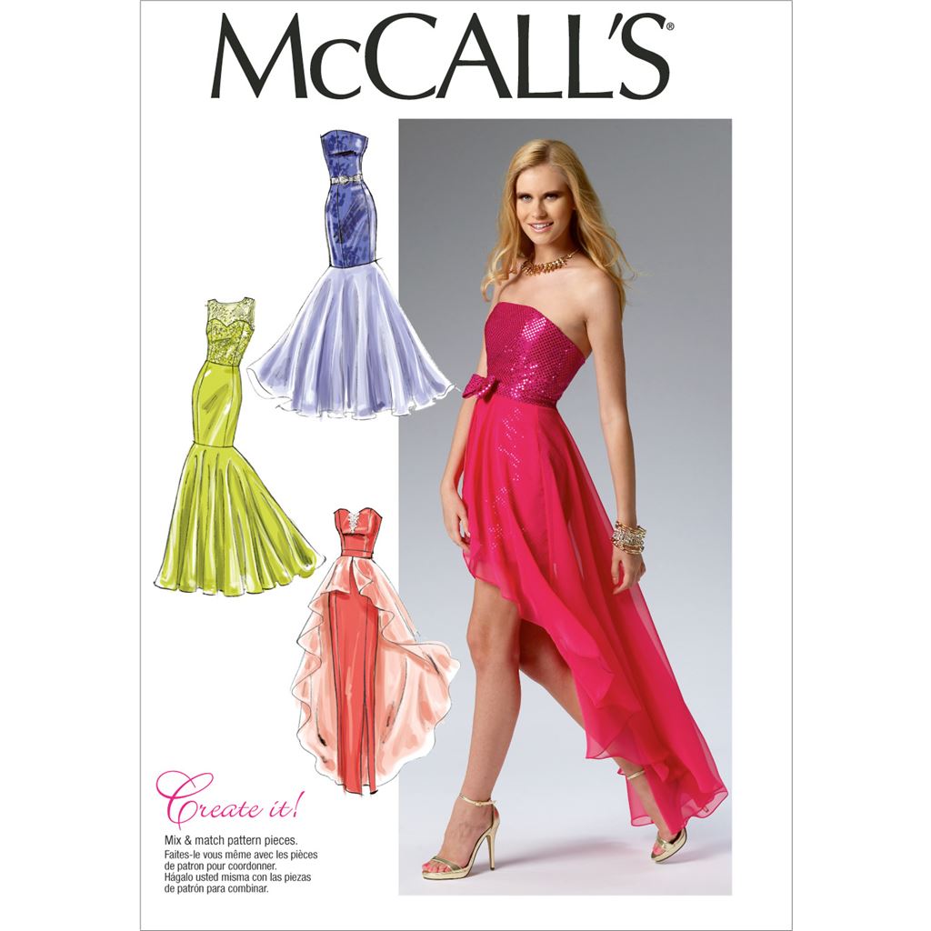 McCall's Pattern M6838 Misses Dress 6838 Image 1 From Patternsandplains.com