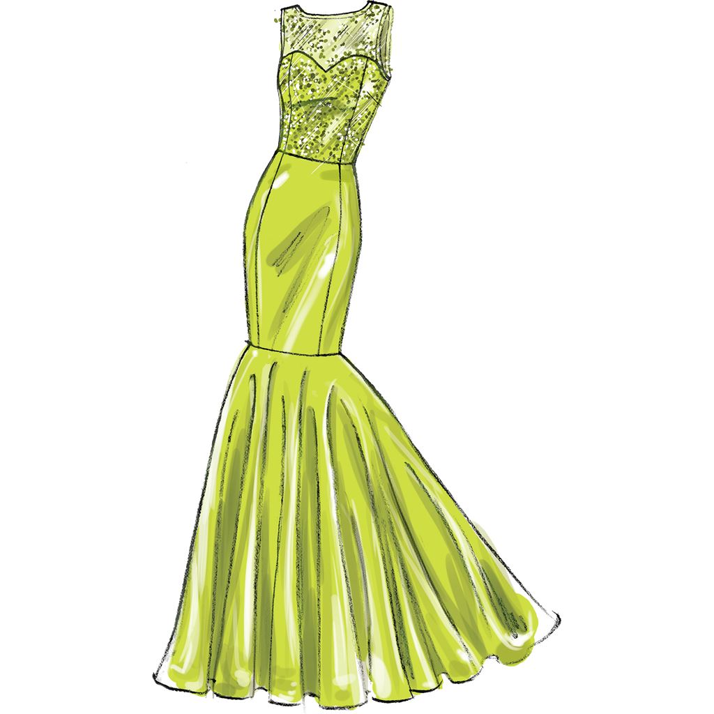 McCall's Pattern M6838 Misses Dress 6838 Image 9 From Patternsandplains.com.jpg